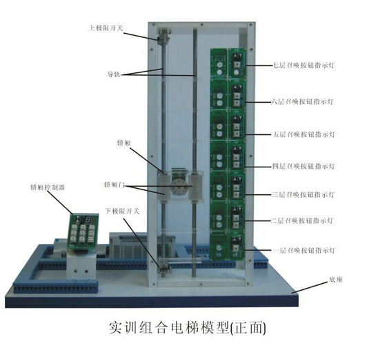 透明电梯教学模型