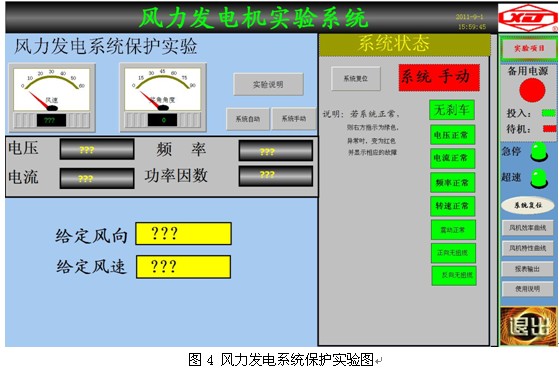 大型雙饋風力發電實驗系統