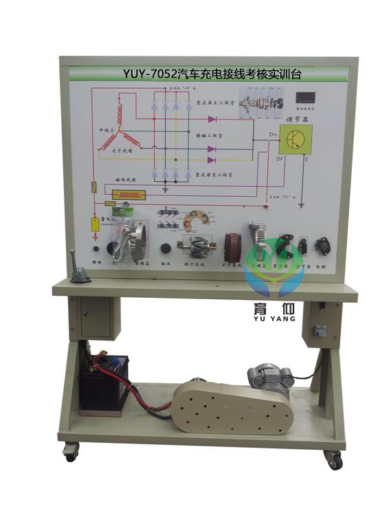 <b>YUY-7052汽车充电接线考核实训台</b>