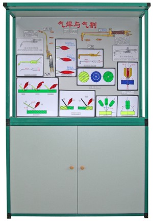 焊、铆工工艺学示教陈列柜